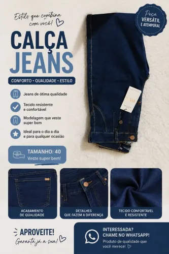 Vende-se calça jeans