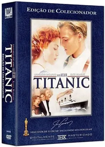 DVD Titanic Edição de Colecionador com 4 discos <br>