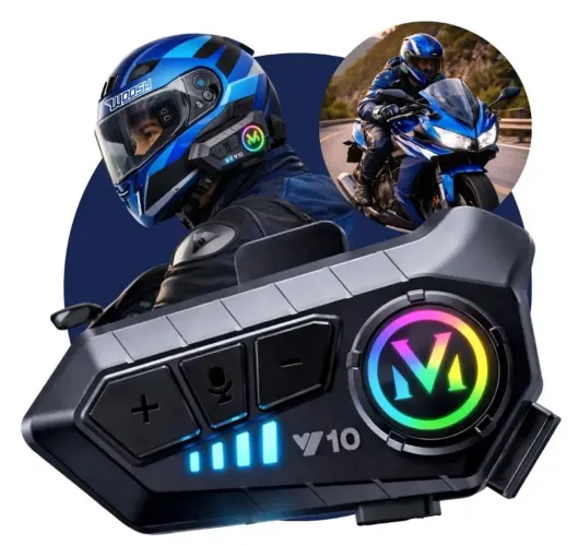 Intercomunicador de Capacete V10