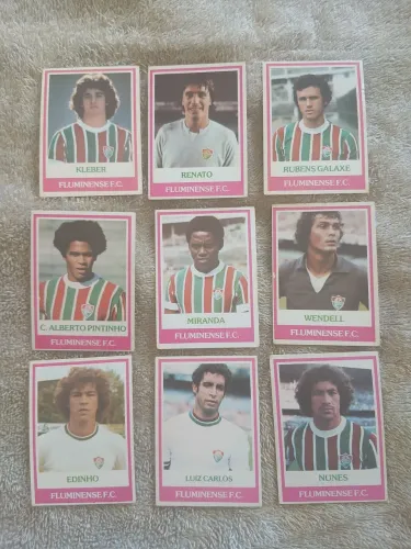 Lote de cards ping pong Fluminense