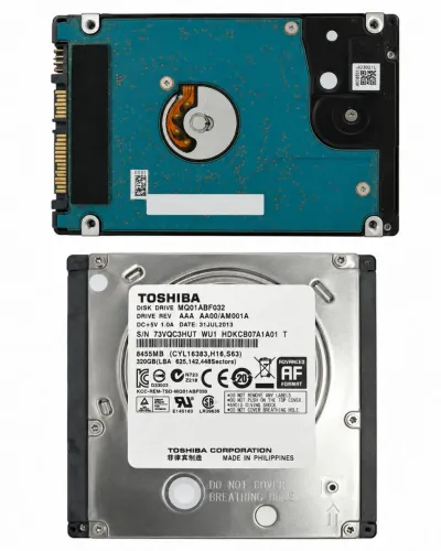 HD TOSHIBA 320GB + CASE