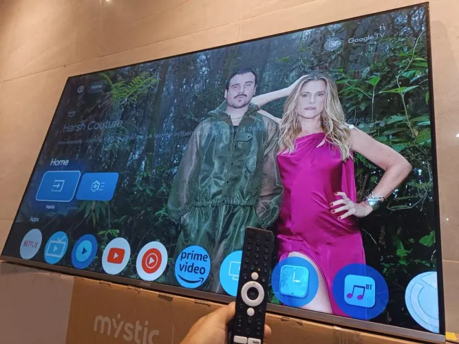 Smart tv 50 polegadas Android 4k nova
