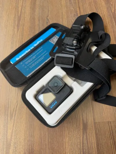 GoPro Hero10 Black com microsd e suporte de peito