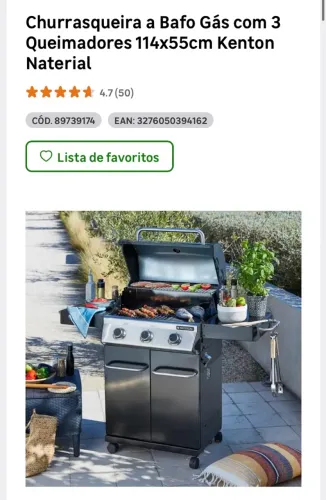 Churrasqueira a Gas - Na Caixa