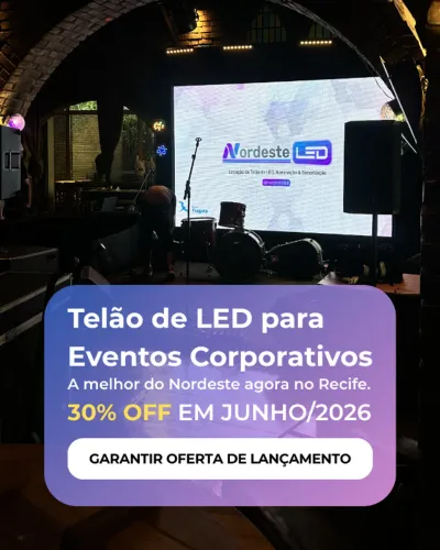 Aluguel Telão de LED Interno e Externo