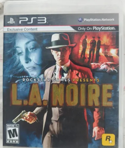 L.a Noire Ps3 Mídia Física - Funcionando 100% - Envio OLX Pay