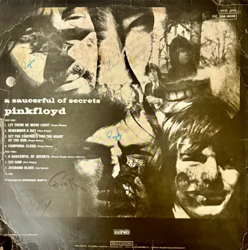 LP Pink Floyd A Saucerful of Secrets Harvest Original Vinil