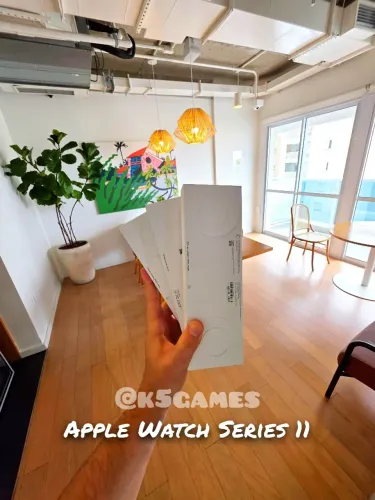 Apple Watch Séries 11 42m Space Gray Lacrado - COMPRA SEGURA ABC SP
