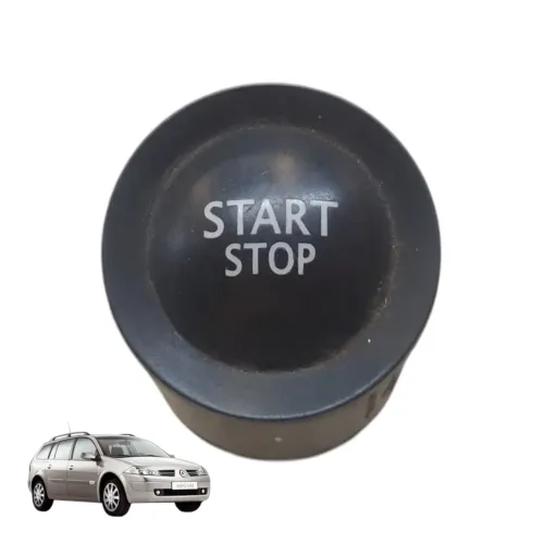 botao interruptor partida start stop megane 2007 A 2013