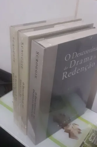box O DESCORTINAR DO DRAMA DA REDENÇÃO (NOVO!!LACRADO!!) VOL 1, 2 E 3 CAPA-DURA