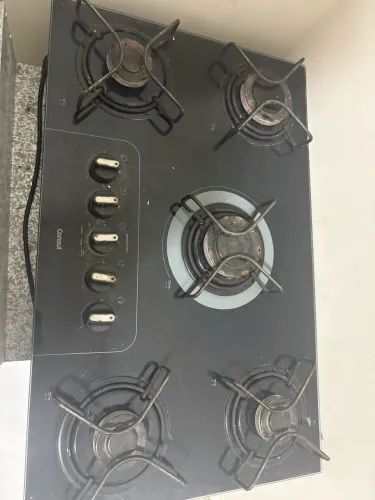 Fogão cooktop Consul mais forno elétrico 