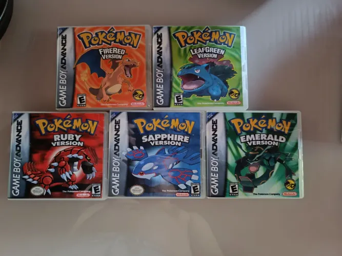 Jogos REPRO pokémon GBA