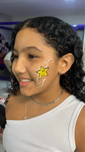 Pintura de rosto