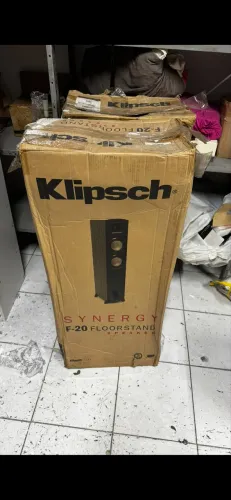Caixa Som Acústica Klipsch Synergy F-20 Floorstanding Torre. NOVO!!! Tenho 2 unidades.