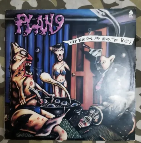 Vinil LP Plan 9 - Keep Your Cool And Read The Rules (1986) Garage Rock / Psychedelic Rock