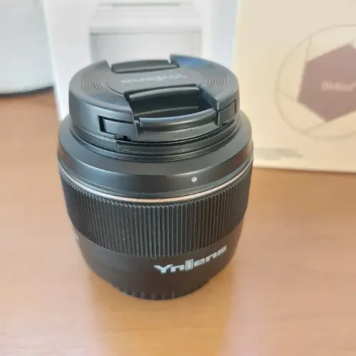 Lente Ynlens Yongnuo 50mm Sony E-mount