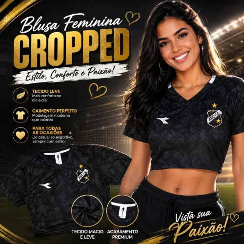 BLUSA FEMININA ABC E AMÉRICA R$35