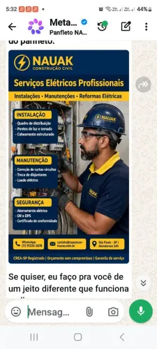 Nao deixe a pra manha a sua eletrica pode causar serios dannos
