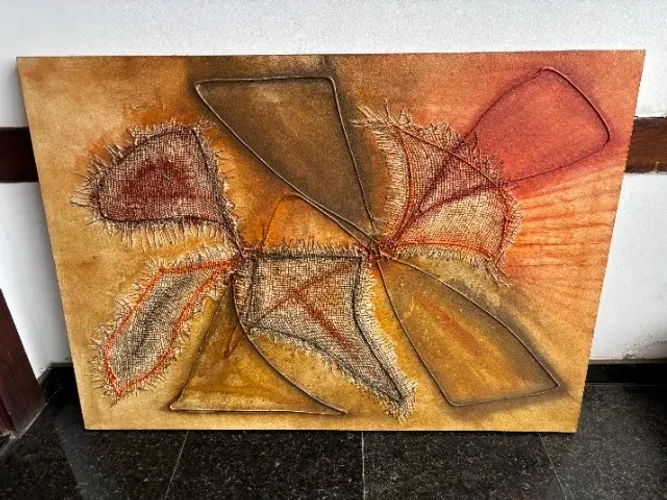 Lindo Quadro Decorativo em Alto Relevo 1,50m por 1,00m