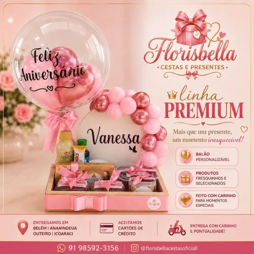 Cestas de café da manhã e presentes
