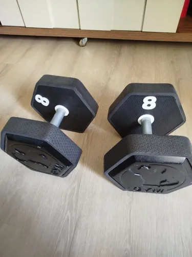 Halteres 8 kg de cimento