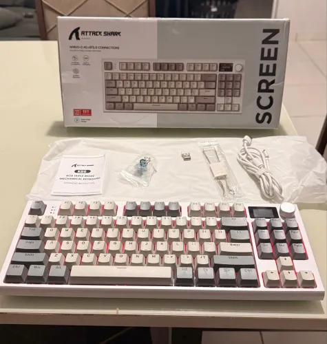 Teclado Mecânico Attack Shark K86 RGB