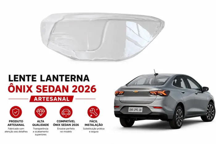Lente lanterna ônix 2026 sedan 