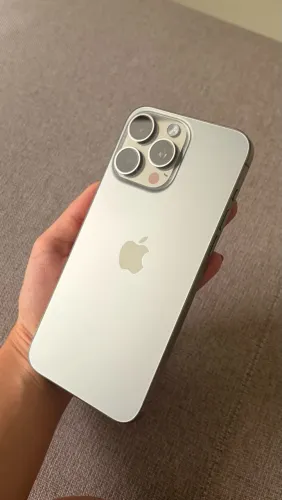 IPHONE 15 pro max 256GB - Natural Titanium