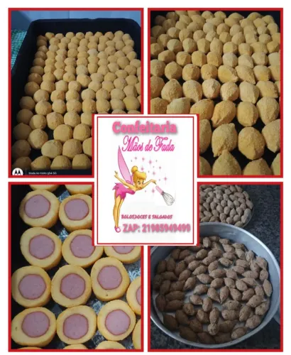 Salgadinhos para festa 