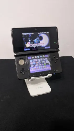 Nintendo 3ds old preto desbloqueado
