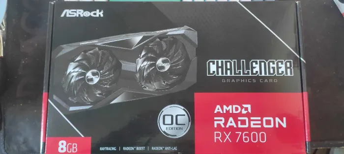 Kit Gamer (Excelente Custo-Benefício 1080p) - Ryzen 5 5600G + RX 7600 8GB + Placa-Mãe