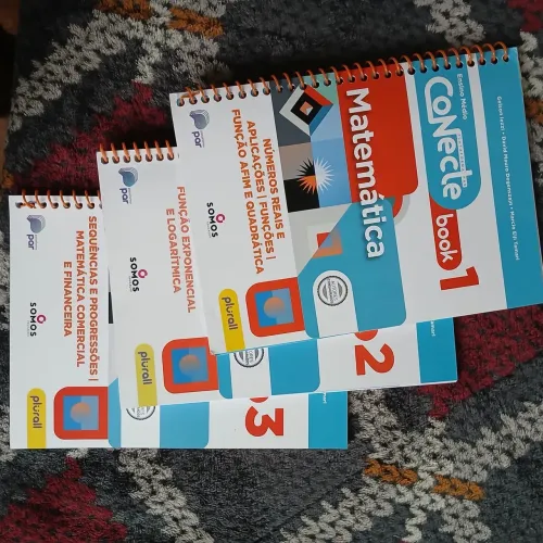 Livros matemática 1 série EM
