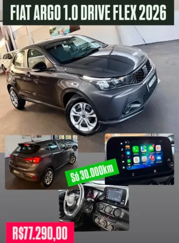 Fiat Argo Drive 1.0 6V Flex 2026