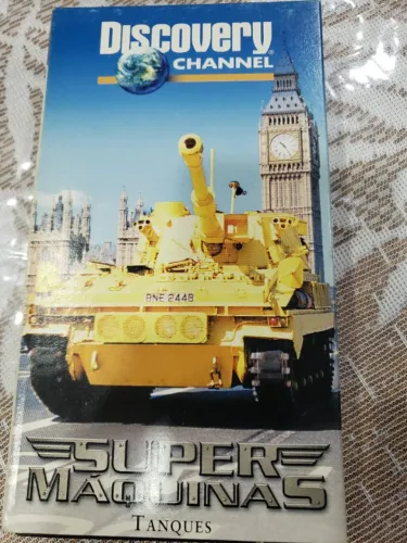 VHS Discovery Channel "Super Máquinas: TANQUES"