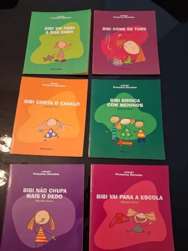 6 Livros da Coleção "Primeiras Decisões" (Bibi)