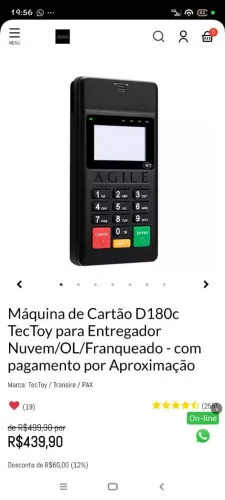Maquina entregador
