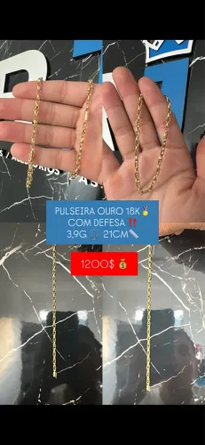 Pulseira de ouro
