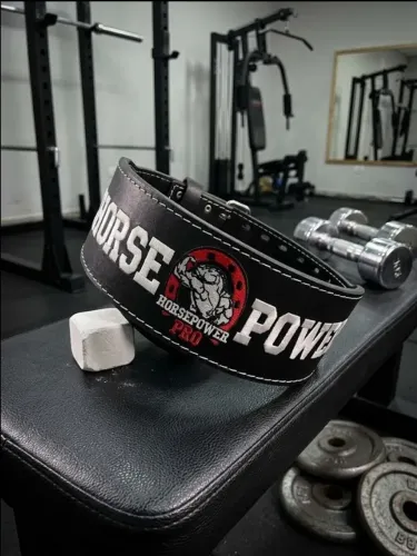Cinturão de Treino Horsepower Pro (Couro Legítimo) USADO