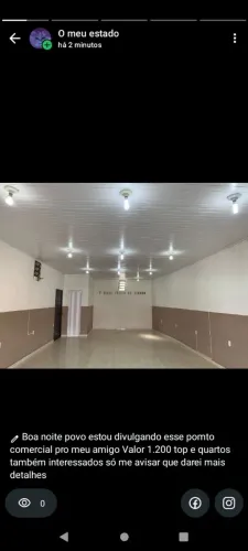 Alugo esse ponto comercial