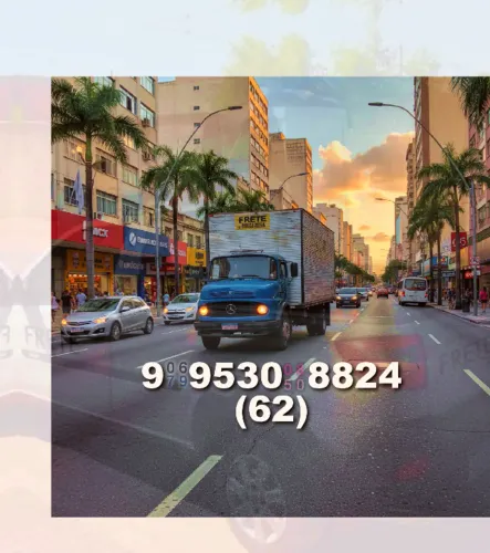 Frete para sua mudança em 3 bairros: St. Clara + Vila Nova + Centro! segurança total!