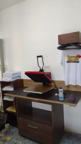 Prensa térmica para sublimação e estampa em dtf