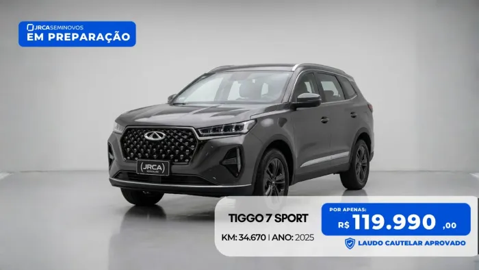 Chery Tiggo 7 Sport 1.5 Turbo Flex 16V Aut. 2025