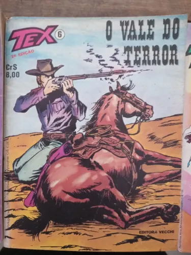62 gibis do Tex editora Vecchi segunda edição 