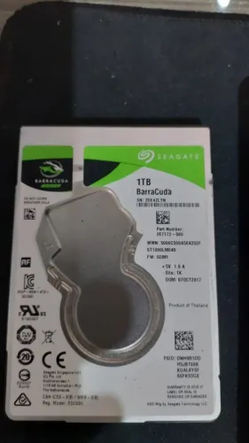 HD Seagate BarraCuda 1TB 2.5