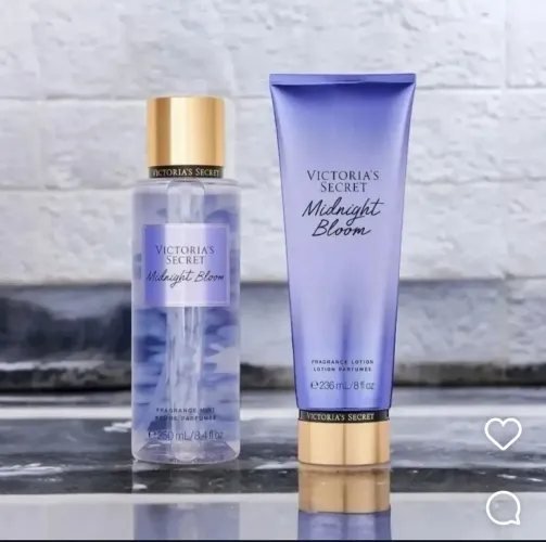 Kit Midnight Bloom Victoria' Secret Creme + Body Splash