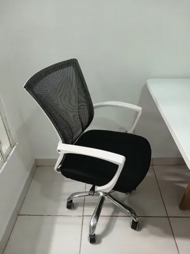 Cadeira Diretor encosto de Tela Branca
