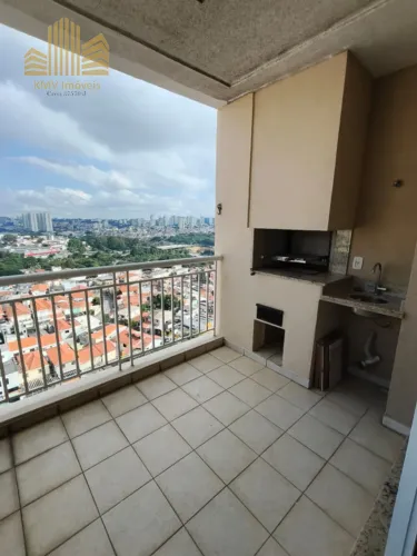 Lindo apartamento com sacada ampla gourmet e área de lazer!!