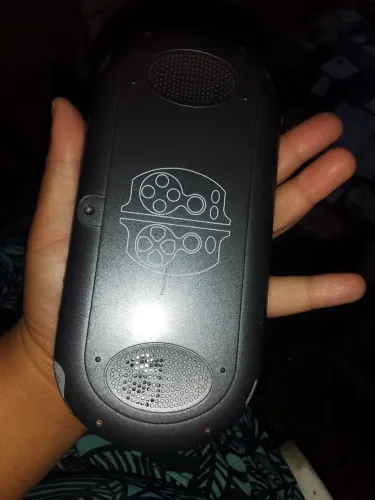 Mini videogame azul