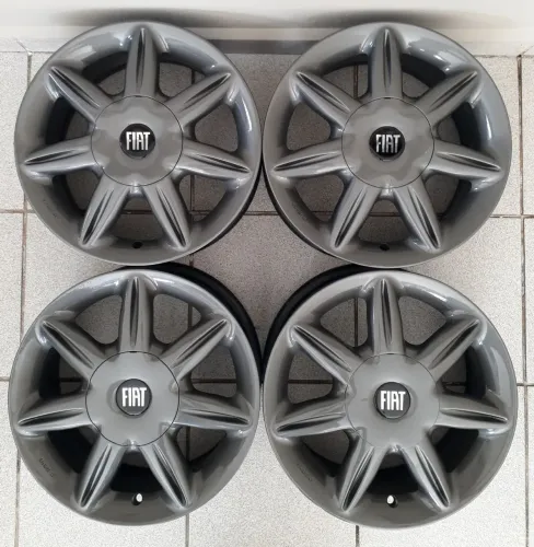 Jogo de rodas aro 14 Fiat original