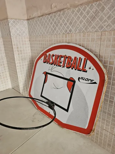 Tabela cesta de basquete com aro semi profissional Klopf 
